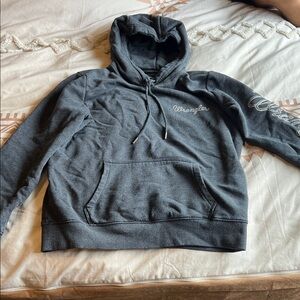 Wrangler Charcoal Hoodie for Men